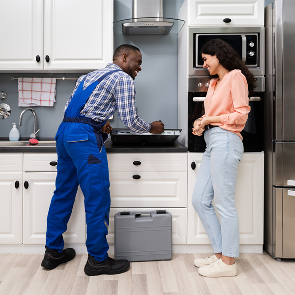 what kind of warranty do you offer on your cooktop repair services in Wise North Carolina